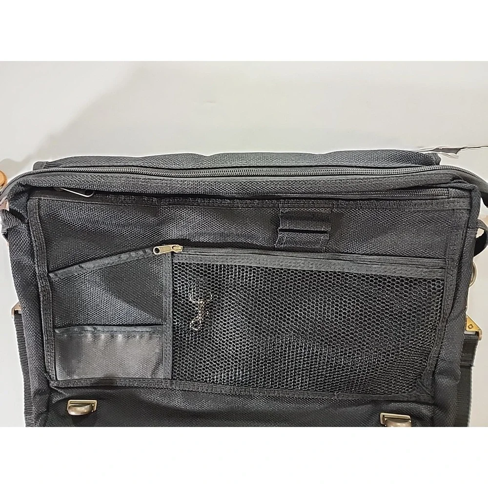 Vintage‎ Briefcase Computer Bag Travel Business Peaches and Cream 1980s
